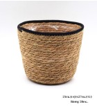 Σετ 3 τεμ. Ψάθινα Καλάθια Straw