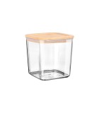 Δοχείο αποθήκευσης bamboo 500ml Οργάνωση Δοχείο αποθήκευσης bamboo 500ml Οργάνωση