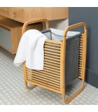 Καλάθι απλύτων Bamboo 40x35x60.5 εκ. Καλάθια Απλύτων Μπάνιου