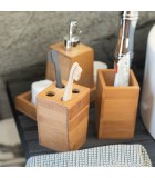 Σετ 3τεμ. αξεσουάρ μπάνιου Bamboo Αξεσουάρ Μπάνιου