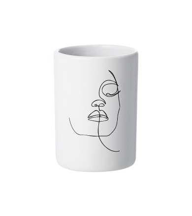 Ποτηράκι μπάνιου Face Line Αξεσουάρ Μπάνιου