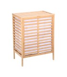 Καλάθι απλύτων Bamboo διπλή θέση Καλάθια Απλύτων Μπάνιου