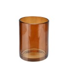 Ποτηράκι μπάνιου γυάλινο Amber Αξεσουάρ Μπάνιου