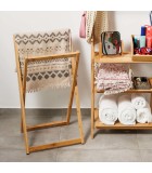 Επιδαπέδια κρεμάστρα πετσέτας Bamboo Οργάνωση Μπάνιου Επιδαπέδια κρεμάστρα πετσέτας Bamboo Οργάνωση Μπάνιου