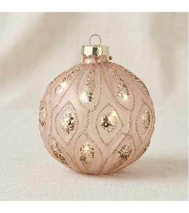 Χριστουγεννιάτικη γυάλινη μπάλα  2ΣΧ. Χριστούγεννα