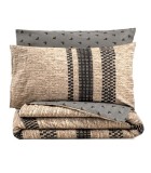 Σετ Παπλωματοθήκη Arlo Cotton Box 3τμχ Μονή(160x220) Καφέ-Γκρι Παπλώματα Σετ Παπλωματοθήκη Arlo Cotton Box 3τμχ Μονή(160x220) Καφέ-Γκρι Παπλώματα