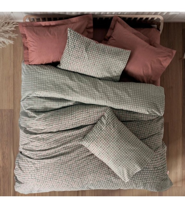 Σετ Παπλωματοθήκη Mote Cotton Box 4τμχ Διπλή(200x220)Κόκκινο-Γκρι Σετ Παπλωματοθήκες & Παπλώματα Σετ Παπλωματοθήκη Mote Cotton Box 4τμχ Διπλή(200x220)Κόκκινο-Γκρι Σετ Παπλωματοθήκες & Παπλώματα