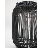 Ηλιακό Φανάρι - Φωτιστικό Δαπέδου Εξωτερικού Χώρου Μεταλλικό Μαύρο 24εκ. Ηλιακά φωτιστικά επιδαπέδια