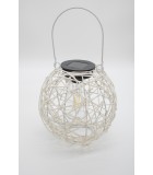 Ηλιακό Φωτιστικό Δαπέδου Λευκό 19 εκ.Ηλιακά φωτιστικά