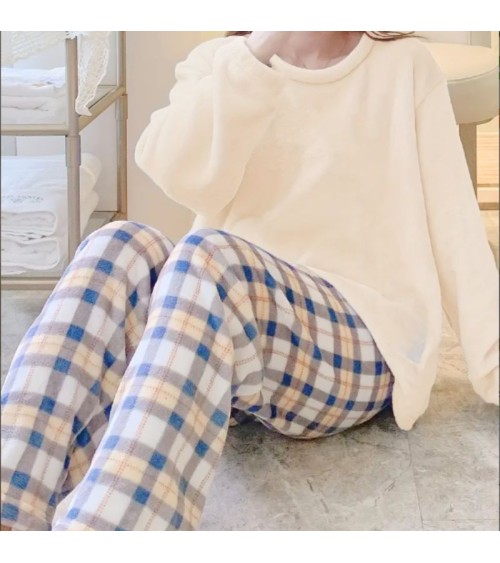 Γυναικεία πυτζάμα Super Soft Μπεζ Πιτζάμες & Ρόμπες