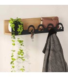 Κρεμάστρα τοίχου Liora 63x14x14εκ. Έπιπλα εισόδου