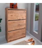 Παπουτσοθήκη Nave  18 ζευγών pine oak 73,6x24x110εκ. Παπουτσοθήκες