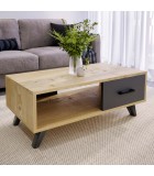 Τραπεζάκι σαλονιού Gilbert sapphire oak - ανθρακί 90x45x35εκ. Τραπεζάκια σαλονιού Τραπεζάκι σαλονιού Gilbert sapphire oak - ανθρακί 90x45x35εκ. Τραπεζάκια σαλονιού