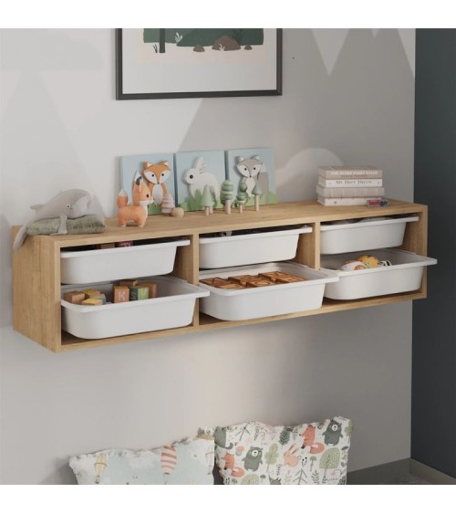 Συρταριέρα επιτοίχια Pavia με 6 συρτάρια χρώμα sapphire oak 132x31x30,7εκ. Συρταριέρα επιτοίχια Pavia με 6 συρτάρια χρώμα sapphire oak 132x31x30,7εκ. Συρταριέρες