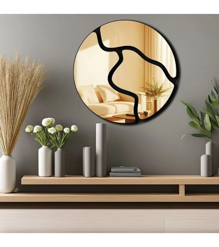 Διακοσμητικό τοίχου Ayna με Plexiglass 65x10x29εκ Καθρέπτες Διακοσμητικό τοίχου Ayna με Plexiglass 65x10x29εκ Καθρέπτες