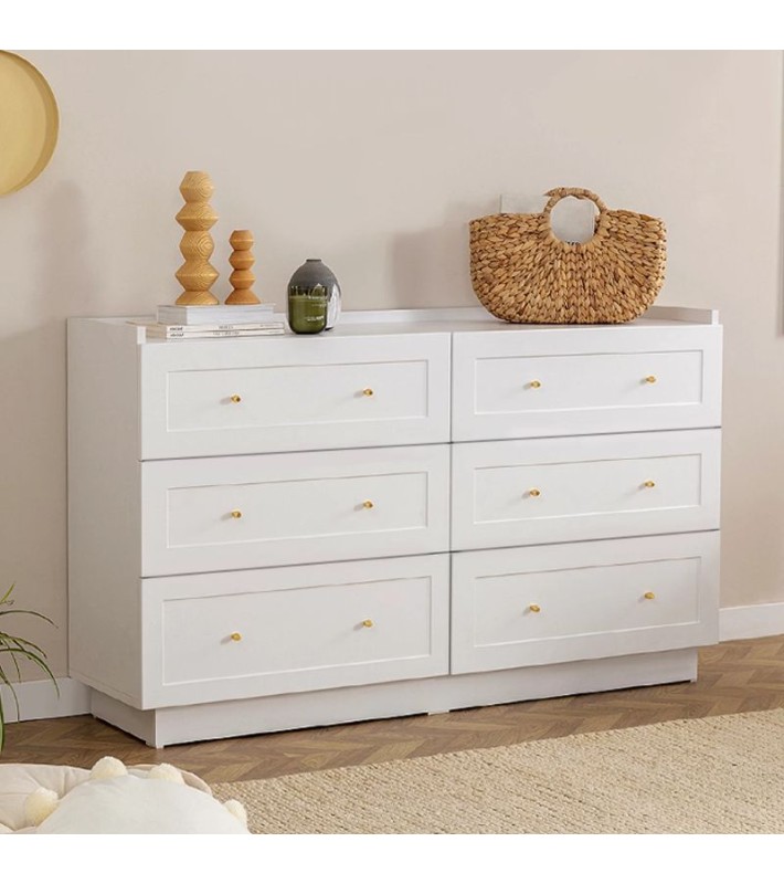 Συρταριέρα Henry 140x40x75εκ. Συρταριέρες Συρταριέρα Henry 140x40x75εκ. Συρταριέρες