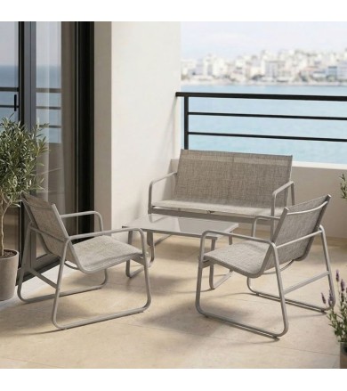 Σετ Σαλόνι Κήπου 4τμχ -Μπεζ Κήπος & Βεράντα