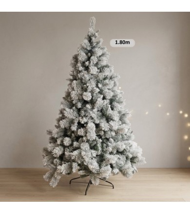 Χριστουγεννιάτικο δέντρο Χιονέ flocked WINTERFILL 180 εκ. Δέντρα