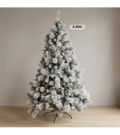 Χριστουγεννιάτικο δέντρο Χιονέ flocked WINTERFILL 240 εκ. Δέντρα