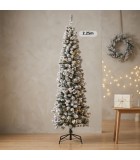 Χριστουγεννιάτικο δέντρο Super Slim Snow 225 εκ. Δέντρα